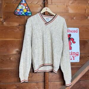 Vintage barclay 70s cream sweater